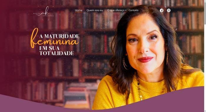 Print do site Brilha Maturidade